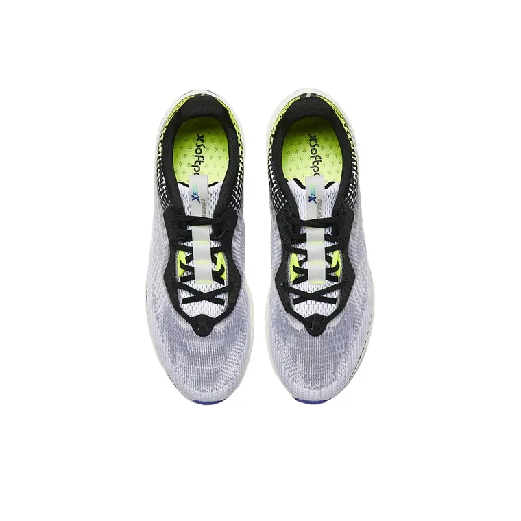 XTEP Speedtech Dynamic Foam Cushioned Slip Resistant Low Top Running Shoes White Green-1