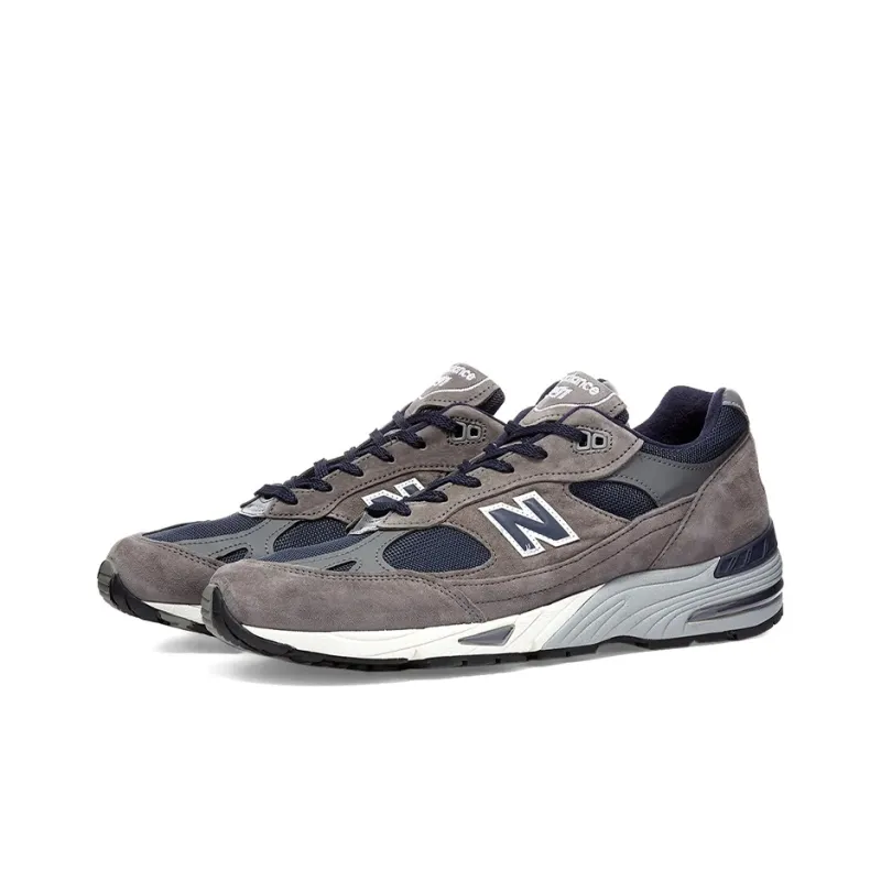 New Balance 991 MiUK Grey Navy-1