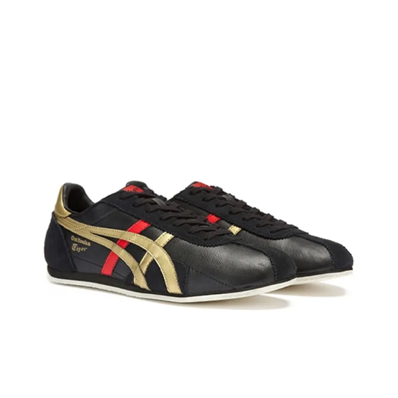 Onitsuka Tiger Runspark 'Black Gold Red'-1