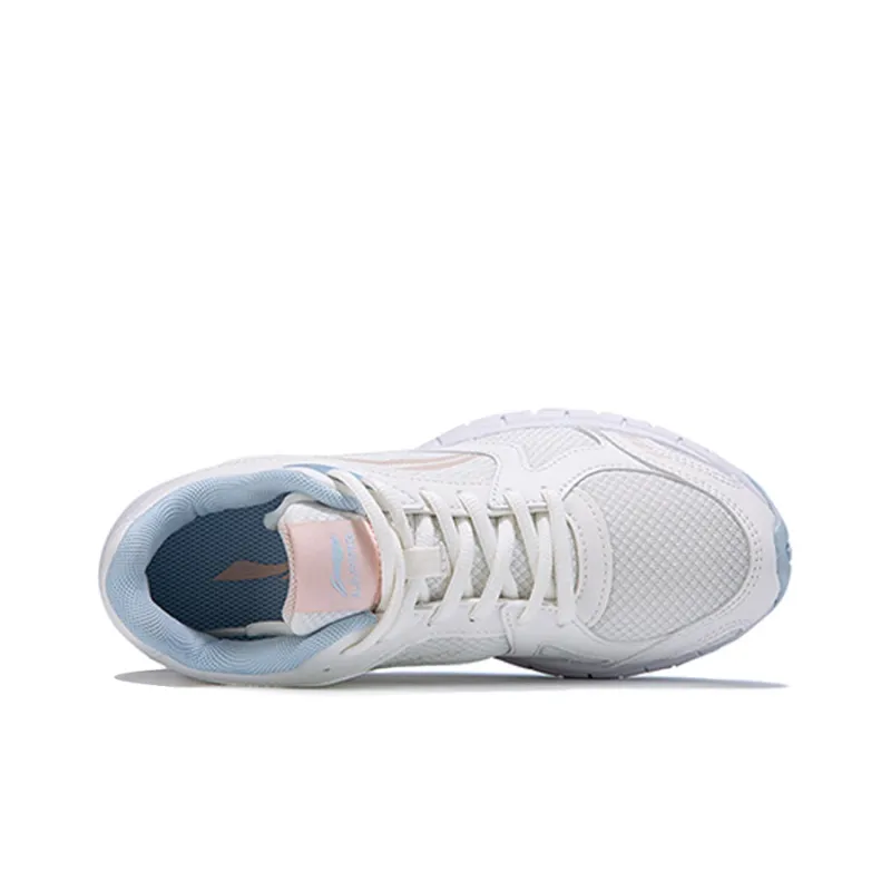 LiNing Low-Top Running Shoes Women's Mist White-3