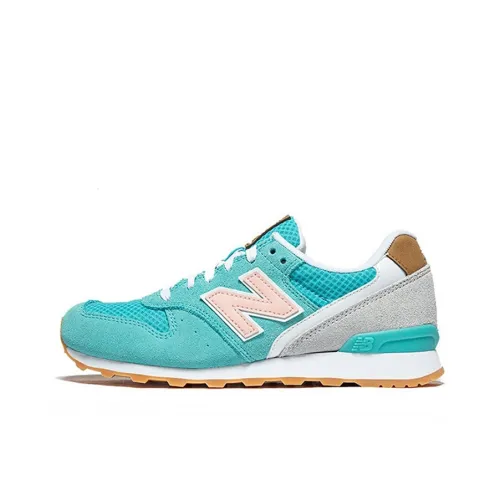 New Balance NB 996 Running Shoes Women's Low-Top Blue/Pink