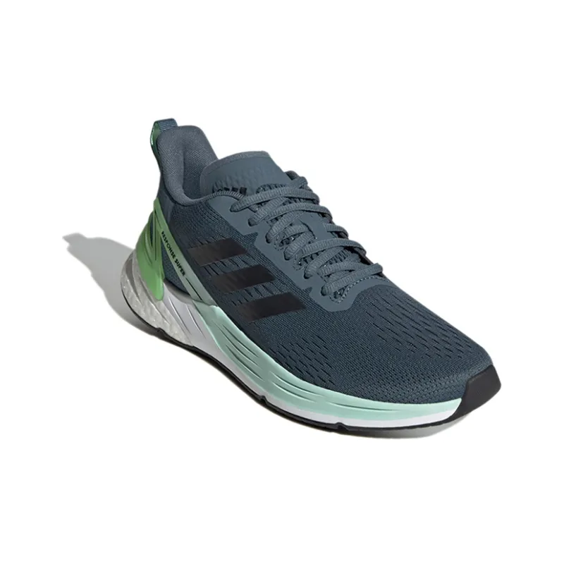 Adidas Response Super Running Shoes Women's Low-Top Blue/White/Green-2