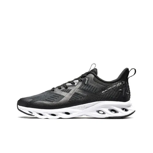 XTEP Cushioning Rotation 7th Generation Cushioning Low-Top Running Shoes Men's Black