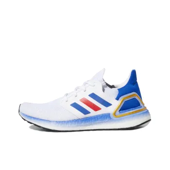 Adidas Ultra Boost 20 'White Royal Blue Red'