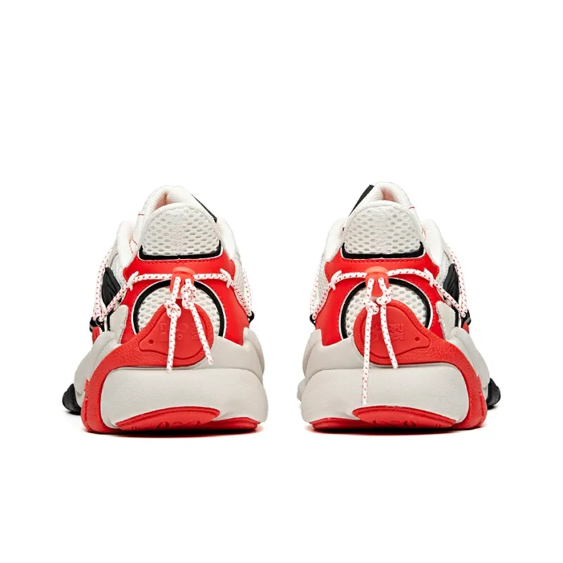 ANTA Split Low 'White Red Black'-3