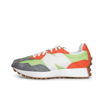 New Balance 327 Lime Green Red Grey