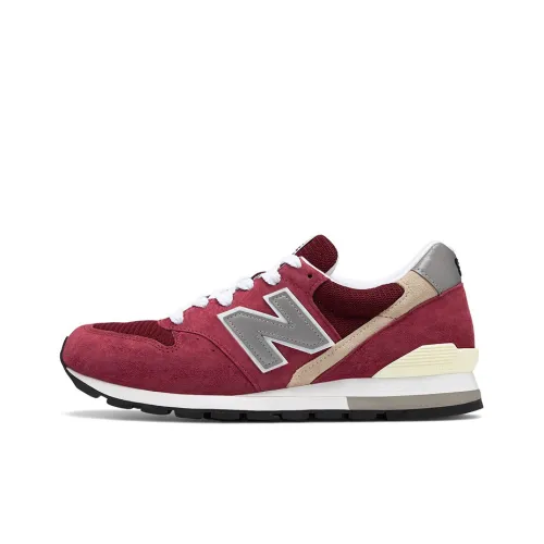 New Balance 996 Burgundy Grey