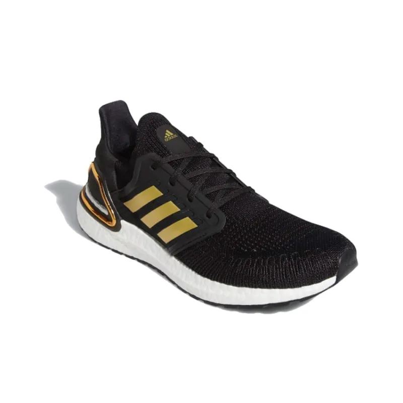 Adidas Ultra Boost 20 Black Gold White-1