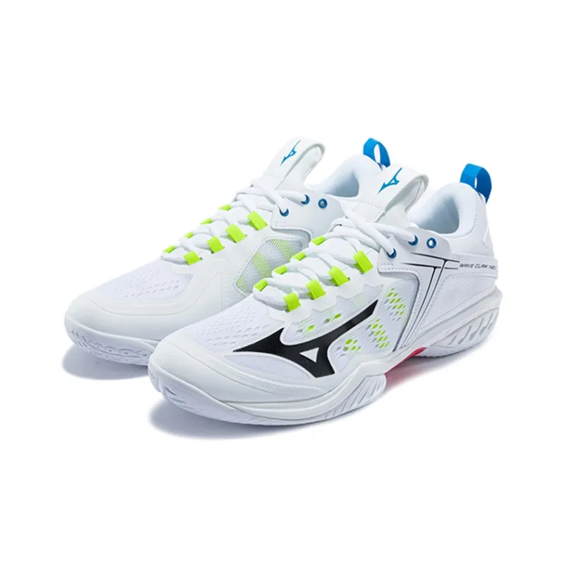 Mizuno Wave Claw Neo Wide 'White Volt'-2