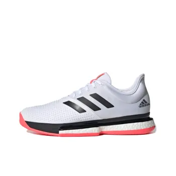 Adidas SoleCourt 'White Signal Pink'