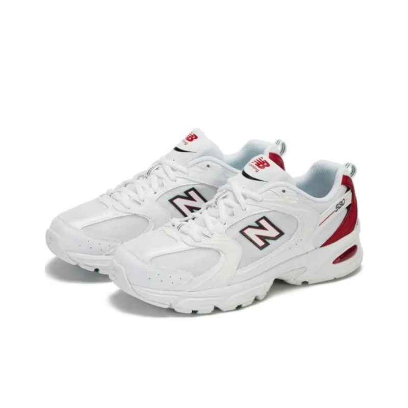 New Balance 530 White Red-1