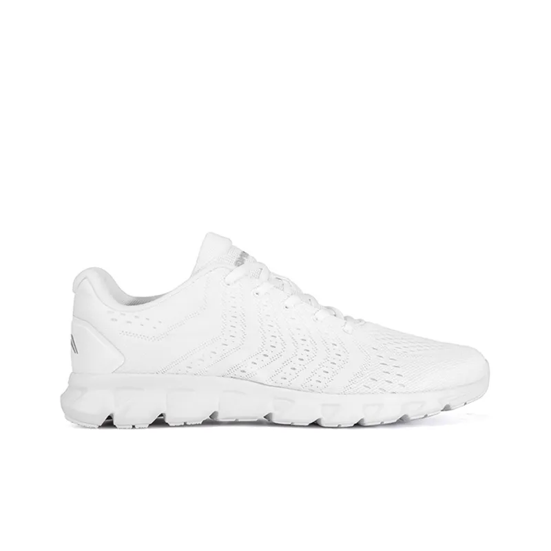 LiNing Lightweight Cushioning Low Top Running Shoes Unisex White-1