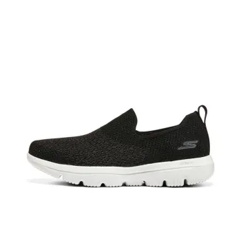 Skechers Go Walk Evolution Ultra Anti Slip Wear Resistant Low Top Casual Shoes Women's Black