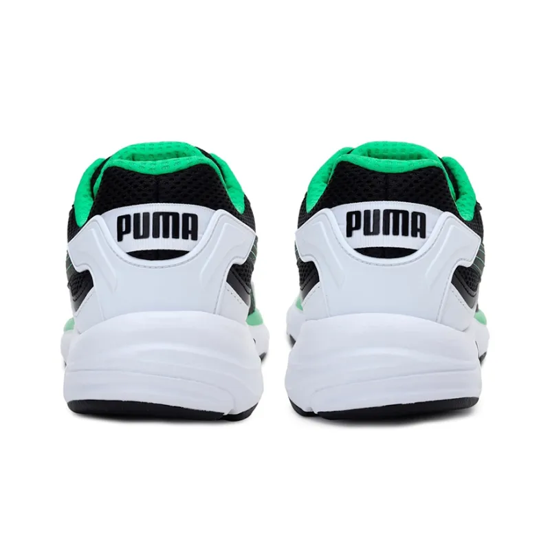PUMA Axis Plus 90s SoftFoam Trainers White/Green-4