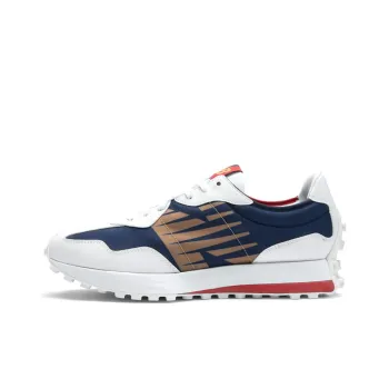 KIKS X NUTTSH ART X New Balance 327 White Red Blue