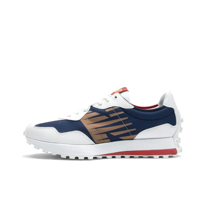 KIKS X NUTTSH ART X New Balance 327 White Red Blue-0