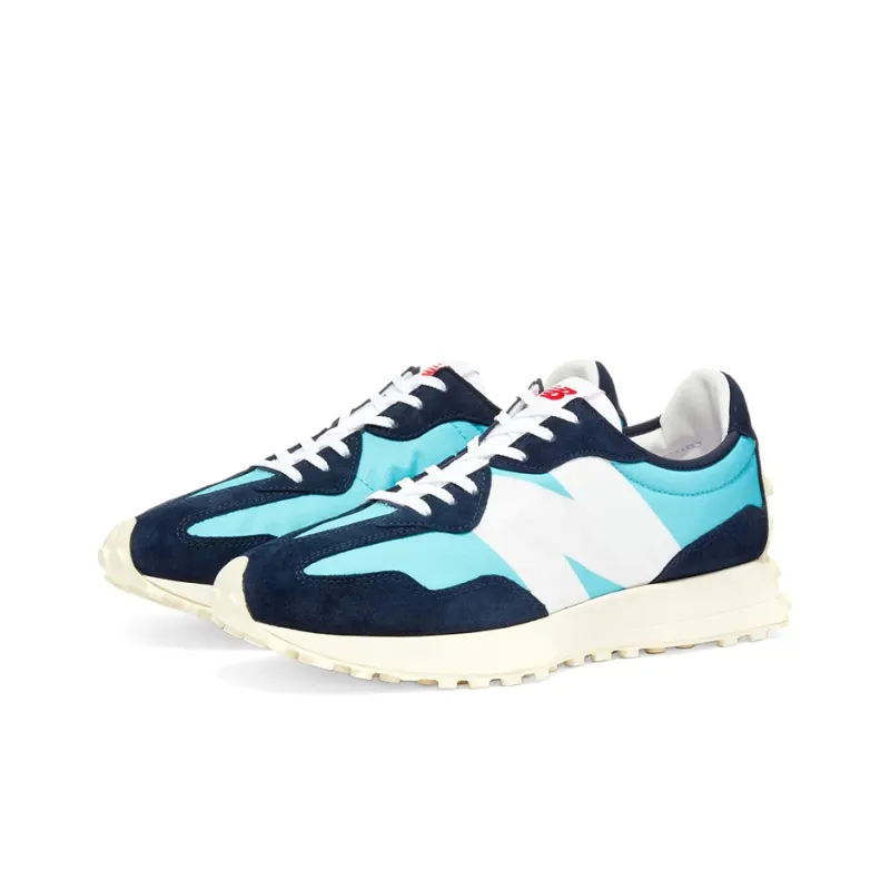 New Balance 327 Navy White Women's-2