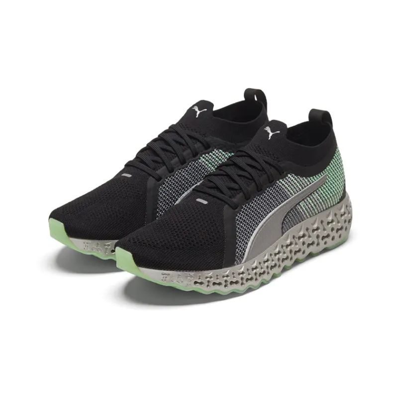 PUMA Calibrate Black Elektro Green-2