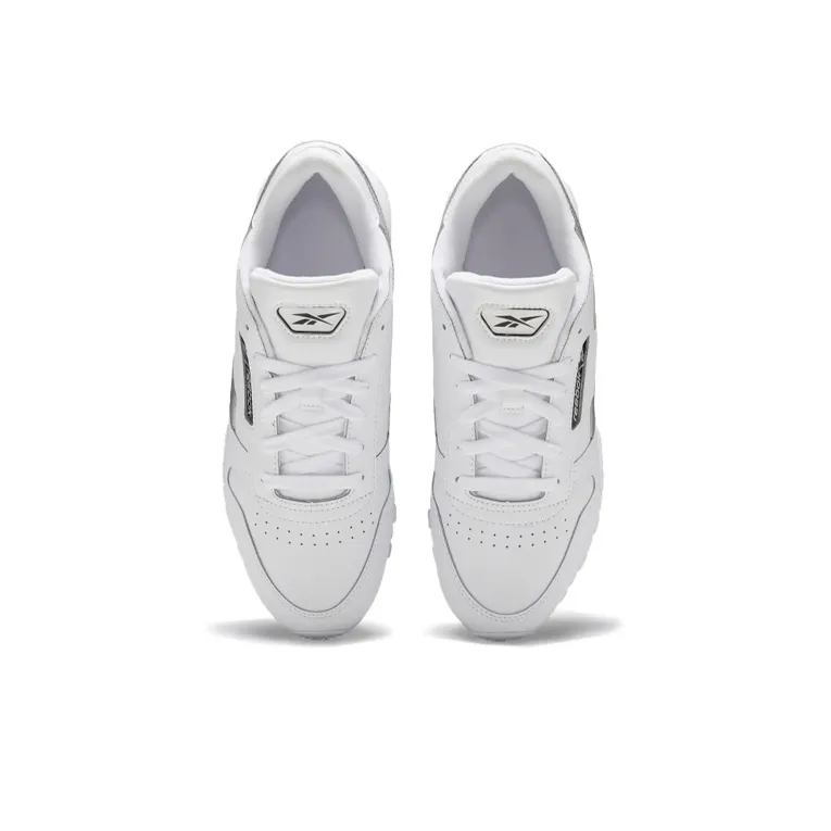 Reebok Classic Leather 'White Silver Metallic' Women's-4