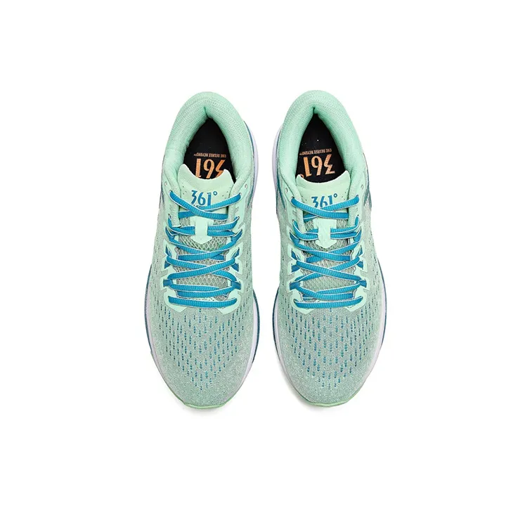 361° Spire 4 Shock Absorbers Slip Resistant, Abrasion Resistant, Breathable Low Top Running Shoes Women's Blue Green-1