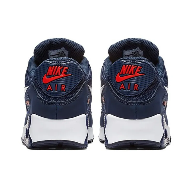 Nike Air Max 90 Midnight Navy University Red White-4