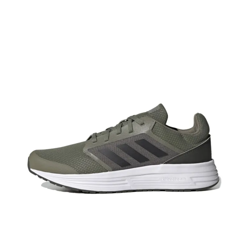 Adidas Galaxy 5 Running Shoes Men Low-Top Green/Gray-0