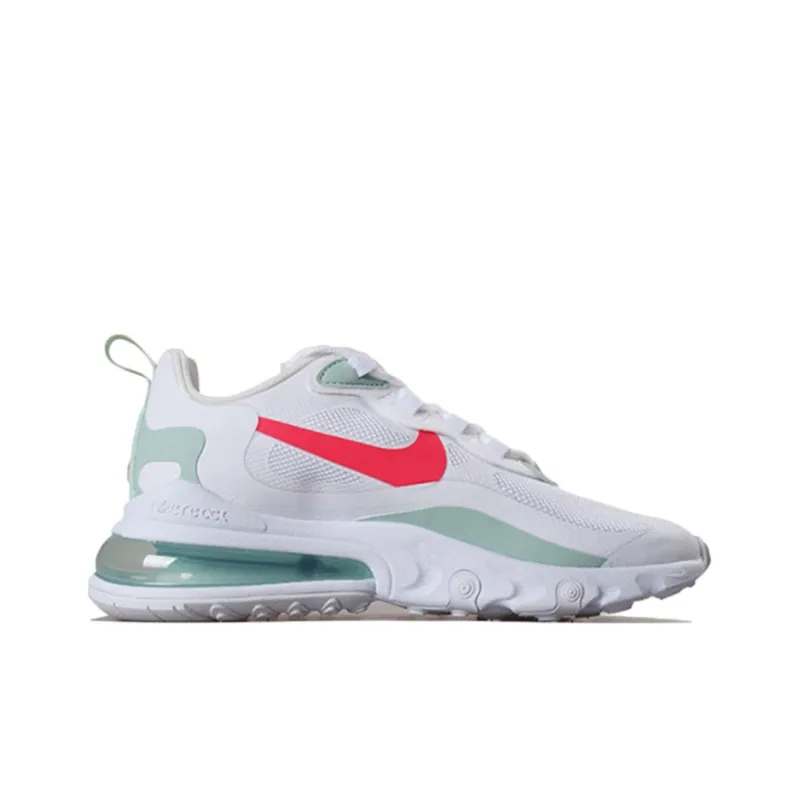 Nike Air Max 270 React White Pistachio Crimson Women's-1