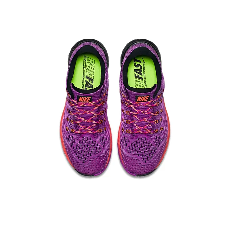 Nike Air Zoom Terra Kiger 3 Cushioned Slip-Resistant Low-Top Running Shoes Women's Pink Purple-3