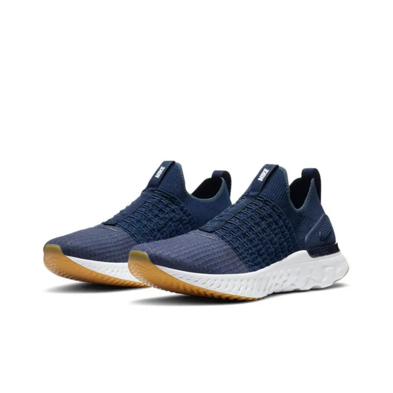 Nike React Phantom Run Flyknit 2 College Navy-2