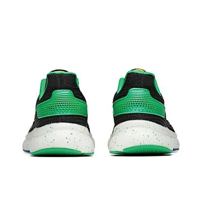 Sprite x Anta Cushioning Anti-Slip And Wear-Resistant Rebound Low-Top Running Shoes Men's Black Green Yellow-4