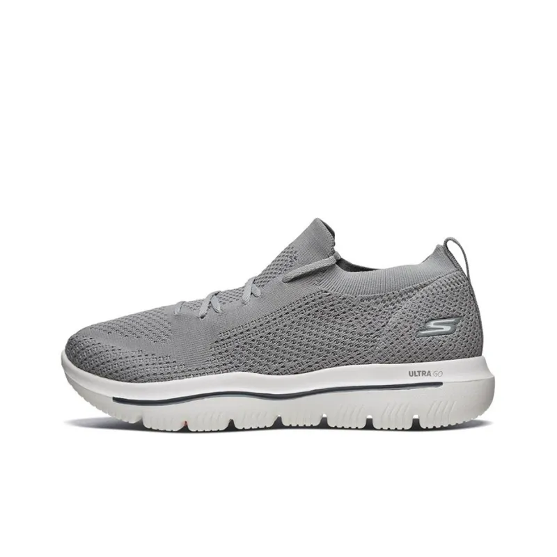 Skechers Go Walk Evolution Ultra Low Top 'Light Grey White'-0