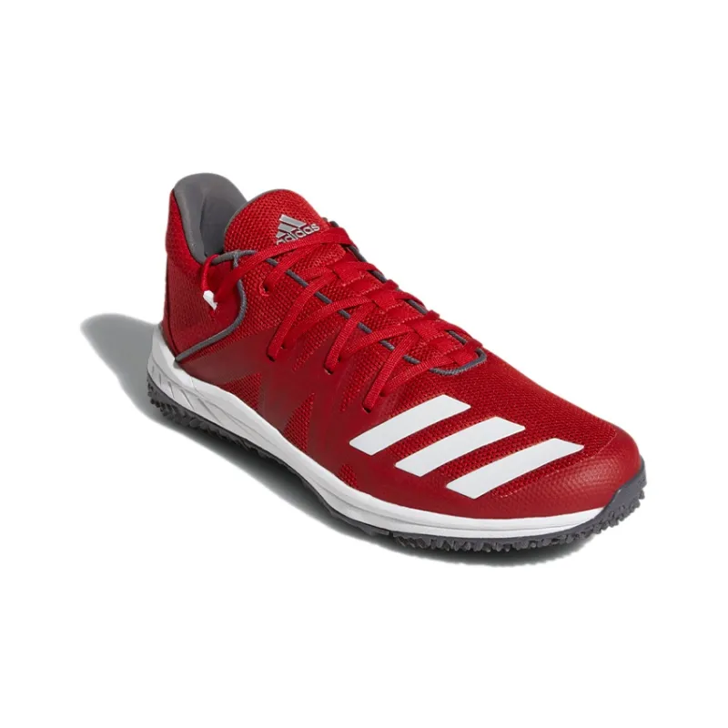 Adidas Speed Turf Running Shoes Unisex Low-Top Red/White/Gray-2