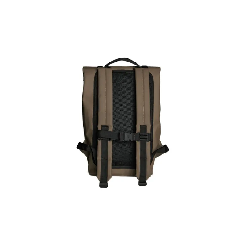 Rains Large Capacity Backpack Men's Brown-1
