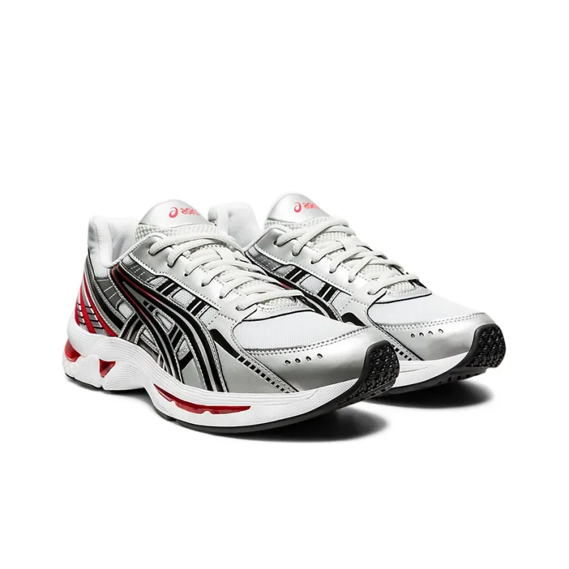 Asics Gel Kyrios Grey Black Red-1
