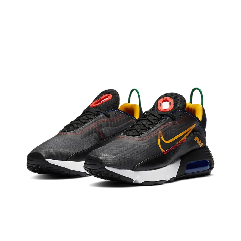 Nike Air Max 2090 Dark Grey Chile Red University Gold-2