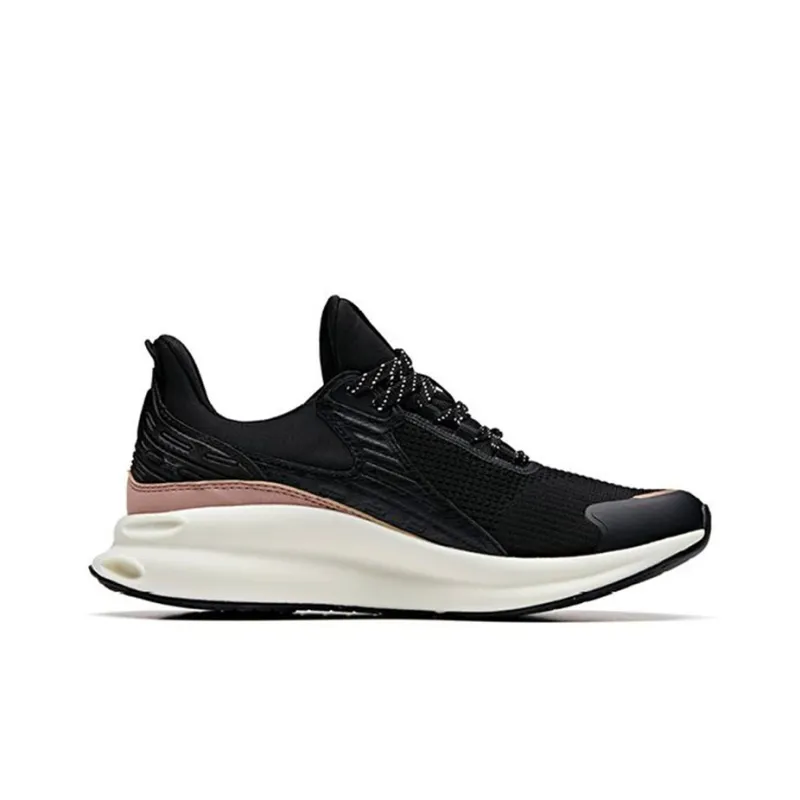 ANTA Running Shoes Women's Low-Top Black/Gold-1
