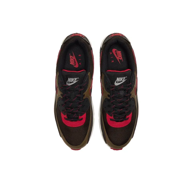 Nike Air Max 90 Velvet Brown University Red-2