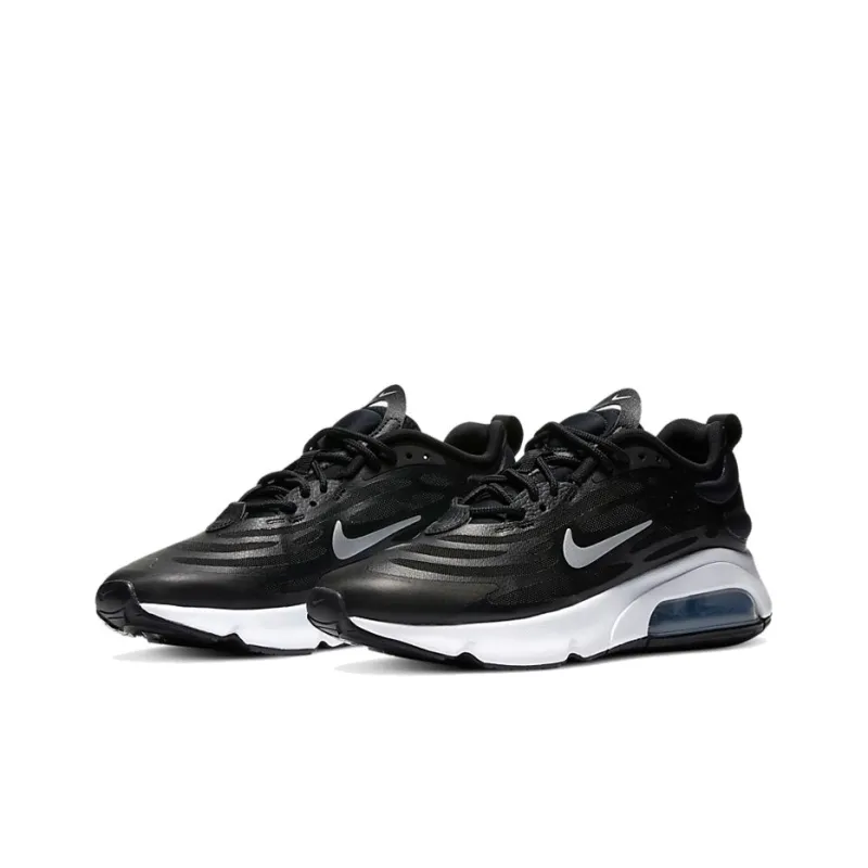 Nike Air Max Exosense Black White Metallic Silver Women's-2