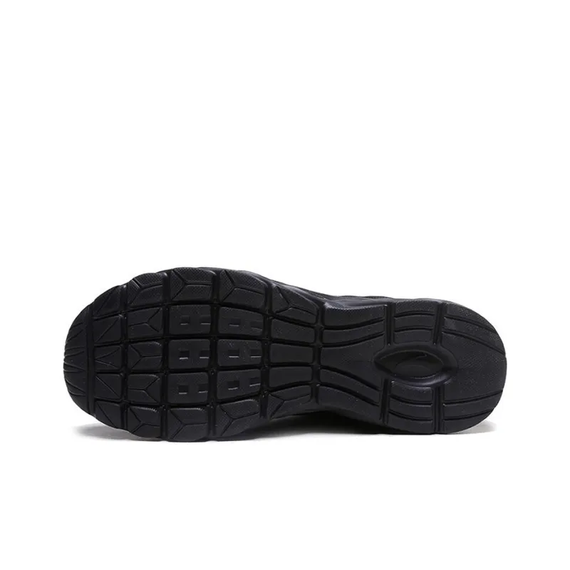 Anta Running Collection Cushioning Breathable Lightweight Low Top Running Shoes Men's Black-4