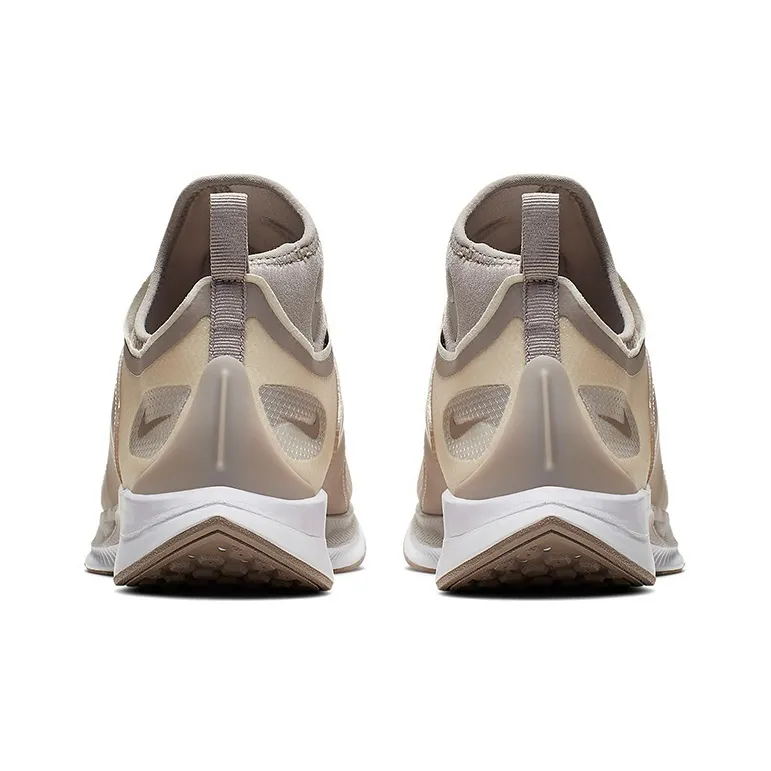 Nike Non-slip Lightweight Low-Top Running Shoes Women's Beige Gray-4