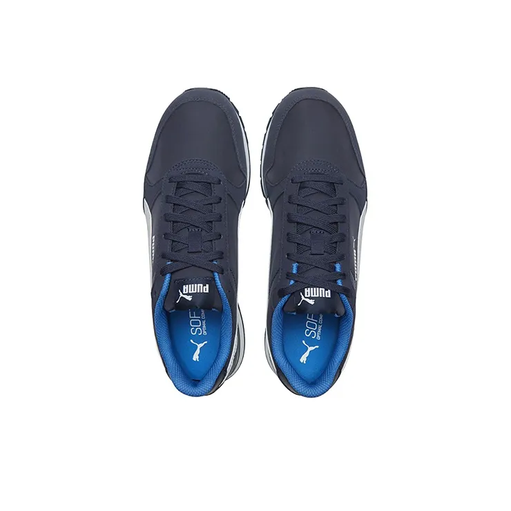 PUMA St Runner V2 Blue/White/Grey Low Sneakers-3