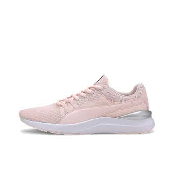 PUMA Adela Cushioned Wear-Resistant Lightweight Low-Top Running Shoes Women's Pink Silver