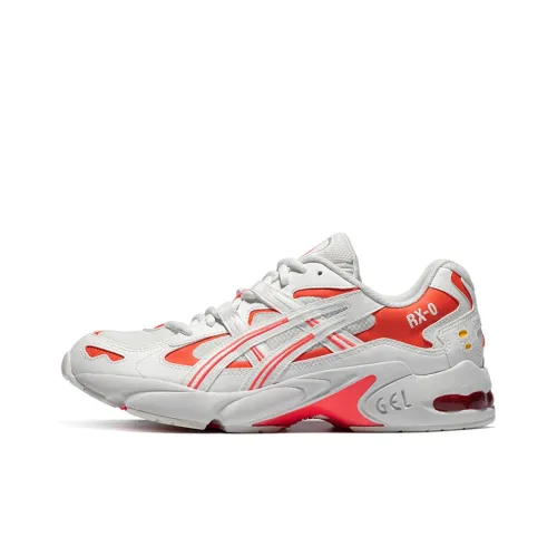 Asics Gel-Kayano 5 Running Shoes Unisex Low-Top White/Orange