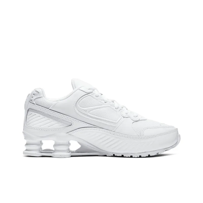 Nike Shox Enigma Triple White Women's-1