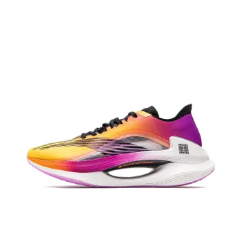 LiNing Jueying 䨻 Wear Resistant Low Top Running Shoes Women's Fierce Orange