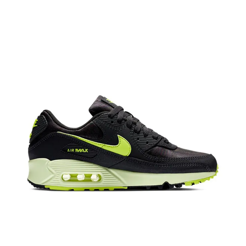 Nike Air Max 90 Dark Smoke Grey Volt Women's-1