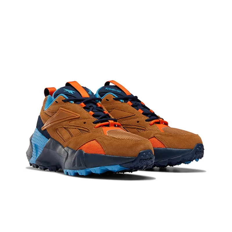 Reebok Aztrek Cushioning Anti-Slip And Wear-Resistant Low-Top Running Shoes Women's Brown-1