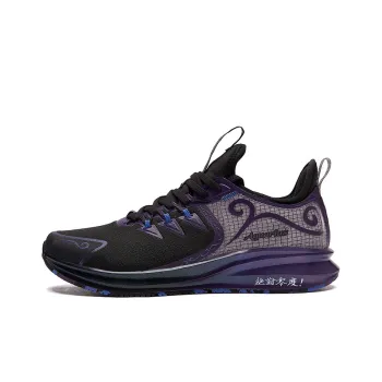 SHENGDOUSHIXINGSHI x 361° Waterproof And Breathable Low Top Running Shoes Men's Black Purple
