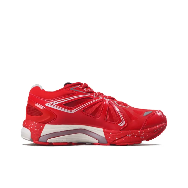 LiNing Furious Rider 3 Cushioning Low Top Running Shoes Women's Red-1