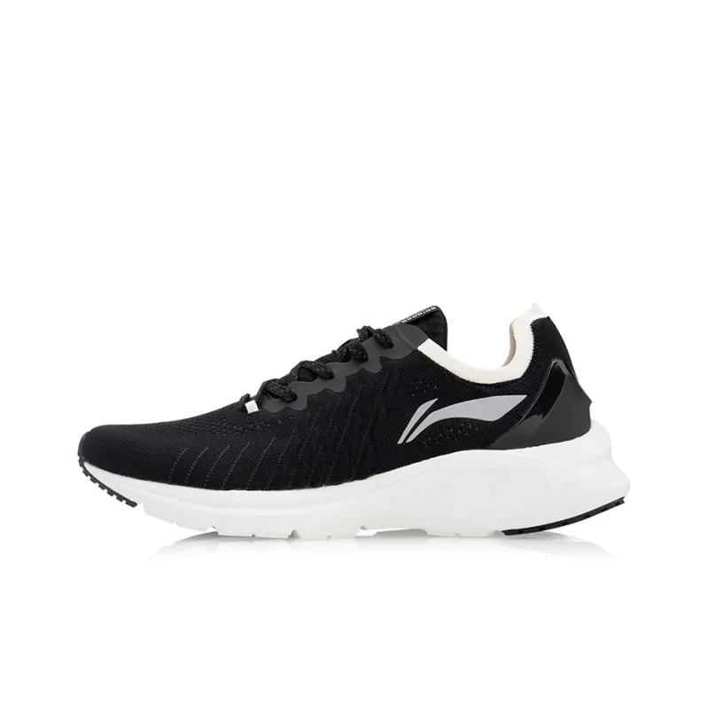 LiNing YunQue Cushioning Breathable Low-Top Running Shoes Women's Black-0
